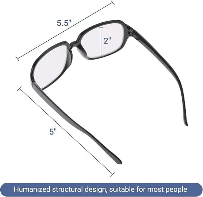Gafas de plomo protección radiación rayos X, marco plástico envolvente, 0.5mm Pb, 1 pieza