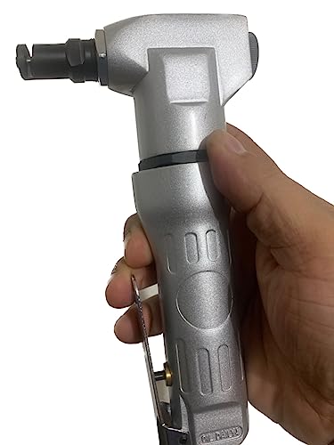 Pneumatic Sheet Metal Nibbler, 18 Gauge Steel Plate Cutter, 3000RPM Air Powered Nibbler Shears, 1/4 Air Inlet