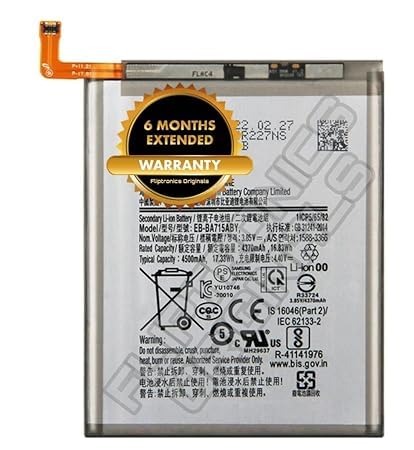Image of EB-BA715ABY Battery for Samsung A71 / SM-A7160 Battery with 6 Month Warranty**** (P118)