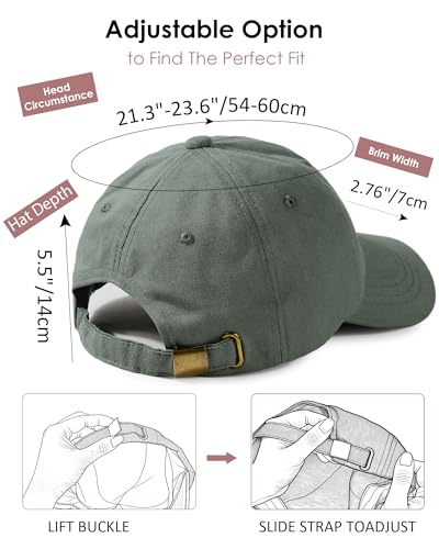 Image of Womens Satin Lined Unstructured Baseball Cap Unisex Silk Lining Washed Cotton Adjustable Vintage Dad Hat