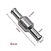 Nonreturn Valve for Cars Aluminum Alloy Design, Suitable for Diesel and Other Fuels (8mm)