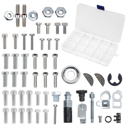 Kit vis boulons clips pour tronçonneuse Stihl MS361 en acier robuste pour fixations durables