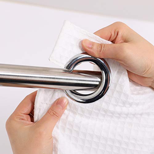 River Dream RG-05A Hotel Grade No Hooks Needed Shower Curtain thumb #2