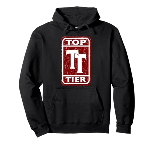 Maroon Burgundy Top-Tier Red Maroon Graphic Pullover Hoodie