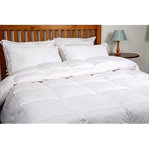 groundlevel.co.uk Feather Duvet-Quilt Duck Feather & Down Duvet - Double Cover