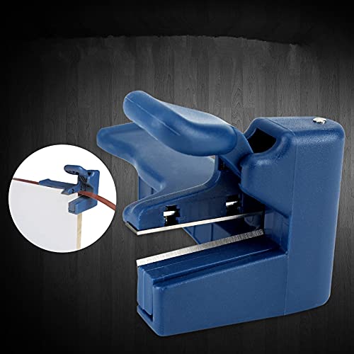 Edge Banding End Cutter, Handle Edge Trimmer, Manual Edge Banding Machine Trimming Device, Double Bladed Woodworking Edge Banding Trimmer Tool