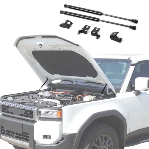 Front Hood Lift Supports Shock Struts Replacement Fit for Toyota Land Cruiser Prado 250 J250 LC250 2024 2025, Front Hood Lift Supports Hood Struts Shocks Springs Dampers Hydraulic Bracket, 2PCS