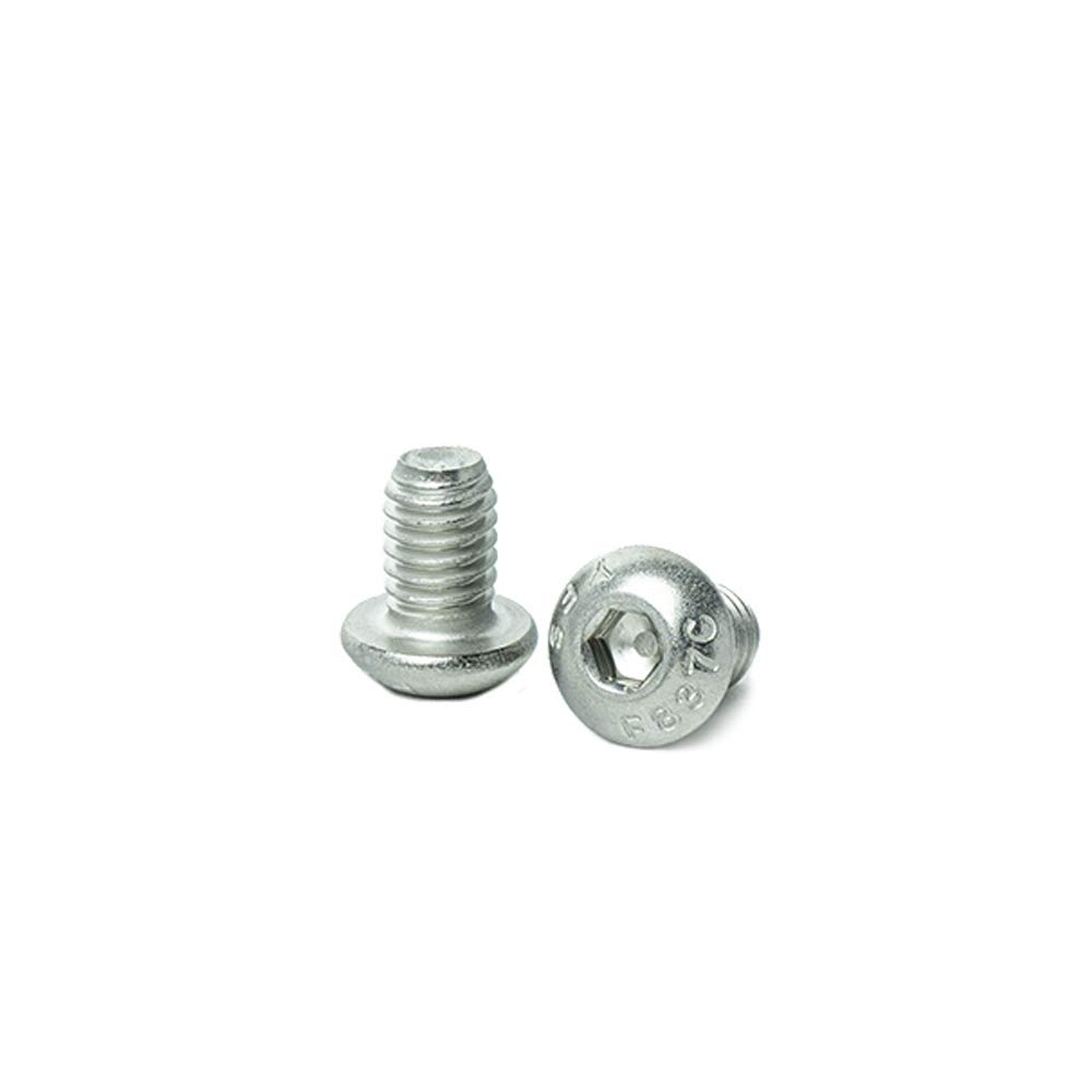 5/16 Button Head Socket Cap Screws, Allen Socket Drive Stainless 1/2"