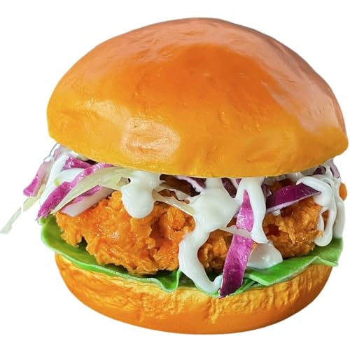 Faux hamburger anti-gaspillage, modèle de pain simulé durable - 2
