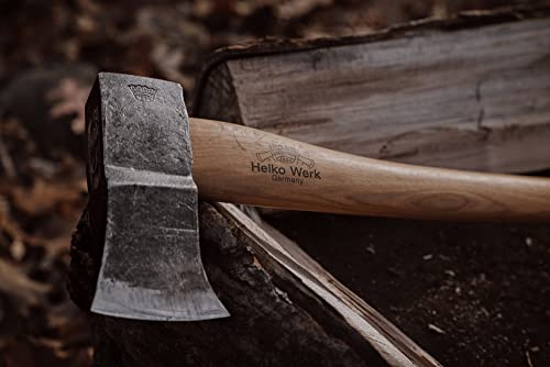 1844 Helko Werk Germany Traditional Saxon - Made In Germany Heavy Duty Splitting Axe For Chopping Firewood And Splitting Logs - Heavy Wood Splitting Axe, Head 6-1/4 Lbs, Handle 31 In. (13588) #TOP4