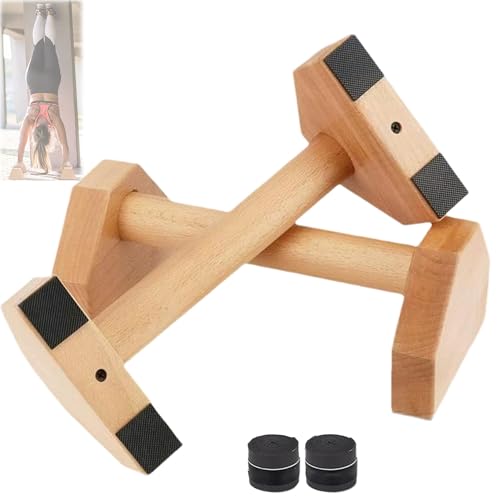 WSNDM 2PCS Equilibrio Caña Invertida, Barras Paralelas Calistenia, Barras Paralelas Calistenia,Calistenics Equipment Aparatos De Fitness Para Casa y Exterior, Soporte Para Flexiones