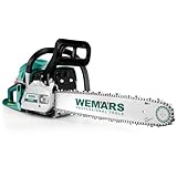 62CC Gas Chainsaw, 20 Inch Power Chain Saw, 2-Cycle Handed...