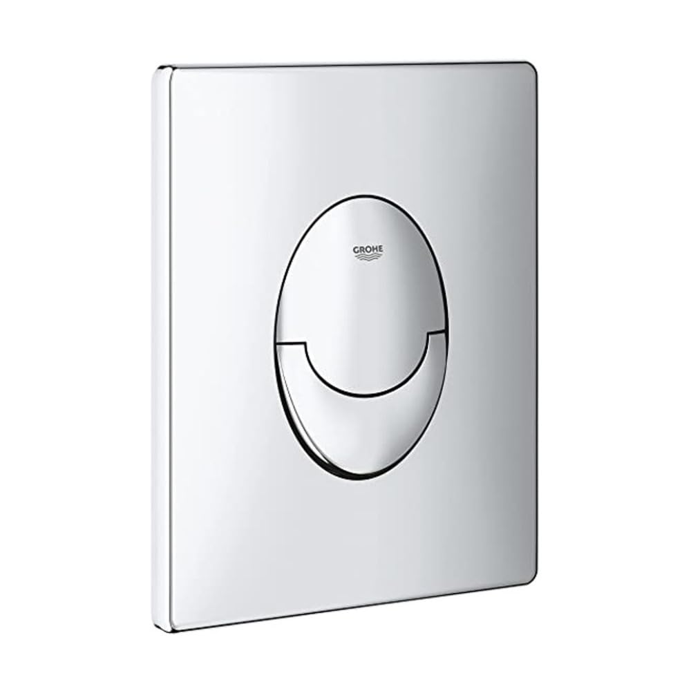 WC Suspendu Pack Complet Accessoires - Pack WC Grohe Bâti autoportant, WC SAT Infinitio sans bride, Plaque chrome, Abattant WC,Cuvette Toilette, Chasse d'eau Wc, Mécanisme
