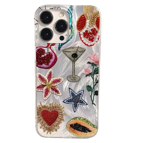 FTTFFLL �t�@�b�V���i�u���ȃn�[�g �ԕ� �X�}�z�P�[�X iPhone 16 14 13 16e 12 11 15 Pro Max Se Xr X Xs Max 7 8 Plus�J�o�[(iPhone 14Pro Max/2�p)