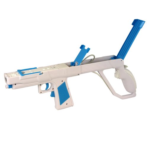 Rumble Detachable Gun Rifle for Nintendo Wii Video Games