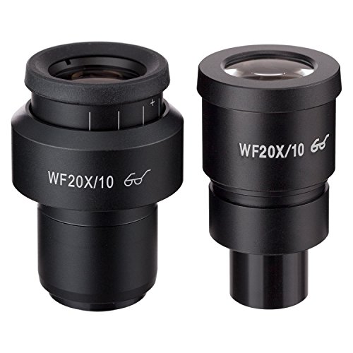 AmScope EP20X30F Pair of Focusable Extreme Widefield 20X Eyepieces (30mm)