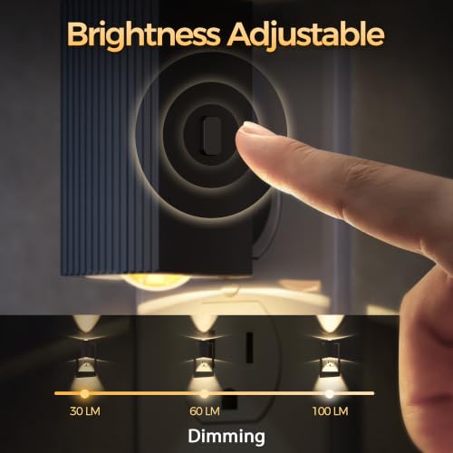 Image of DORESshop Night Light, Night Lights Plug into Wall, Rotatable, 3000K