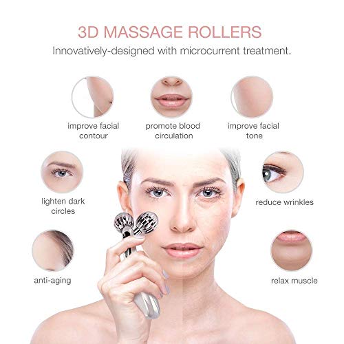 Double menton solution lifting avec le rouleau MU visage