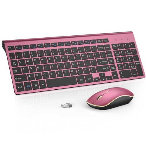 Wireless Keyboard Mouse Combo with 2.4G USB receiver