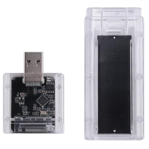 Caja externa para SSD M.2 NGFF USB 3.0 2 piezas miniatura 6
