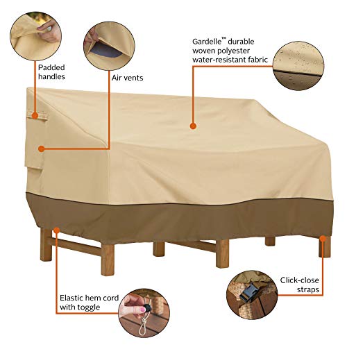 Classic Accessories Veranda Capa resistente à água para sofá/poltrona