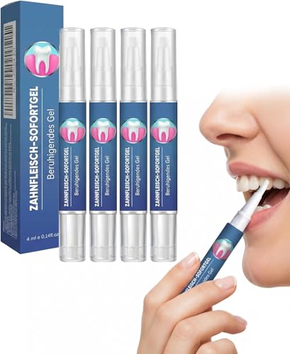 Daozhogo 4 PCS Teeth Repair Gel Gum Protect Repair Gel Zahnfleisch Wiederherstellen