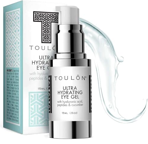 Best Eye Gel for Dark Circles and Puffiness. Reduce Wrinkles, Bags & Crows Feet. Natural & 100 Pure Firming Anti Aging Gel for Men and Women with Aloe Vera & Soothing Cucumber.,15ml (.5oz)