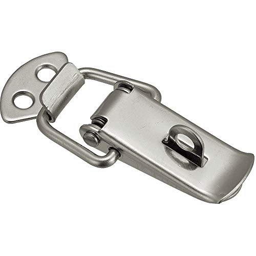 TRUSCO パッチン錠 鍵穴付タイプ スチール製  P-21