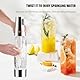 Tragbarer Soda Siphon,1L Soda Maker Verwendung von 8g CO2-Kartuschen (nicht enthalten),Kompakte Sprudelwassersprudler für Zuhause & Outdoor,3 Sekunden DIY Soda Maschine für Säfte,Mojitos,Cocktails