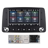 MAVYULQEF Autoradio Linux Plug & Play con Connettore Originale per Fiat Panda 169 2003-2012, Wireless CarPlay Android Auto, Bluetooth Vivavoce, RDS, FM/AM, USB