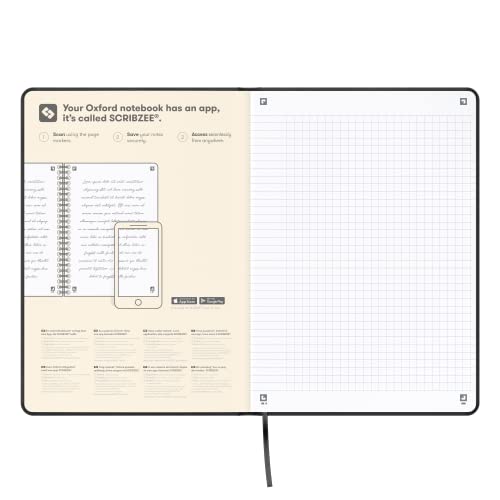 Cahier de notes Oxford A5 pour organiser vos projets professionnels et réunions au bureau
