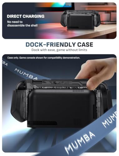 Image of mumba Dockable Case for Nintendo Switch 2 2025, [Blade Series] TPU Grip Protective Cover Accessories Compatible with Switch 2 7.9 Inch and Quick-Release Joy-Con Design