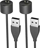 KIT 2 Cabo Carregador USB pra Mi Band 7 6 5 Magnético IMPORT PREMIUM