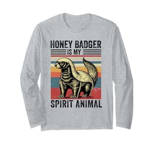 Honey Badger Is My Spirit Funny Honey Badger ���B���e�[�W ���g�� ����T�V���c