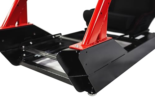 Image of CS-Pro Modular Simracing Cockpit | Fully Adjustable | Direct drive Support,Compatible with Thrustmaster, Fanatec, Moza Racing on PC, Xbox and PS,Compatible with Wheels Up to 38NM,Includes Expansion Bracket