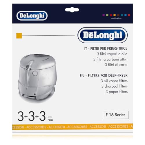 DeLonghi Filter-Set für Friteuse F-16 Serie / 5525112900 DeLonghi Filter-Set für Friteuse F-16 Serie / 5525112900
