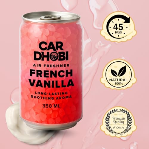 Image of Car Perfume Long Lasting Luxury Fragrance | Air Freshener for Car Dashboard & Hanging | Premium Musk, French Vanilla & Organic Scents | Gel, Spray & Diffuser