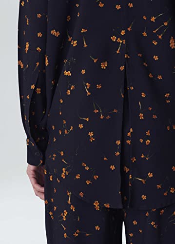 Camisa Tagete Mini-Preto/Amarelo