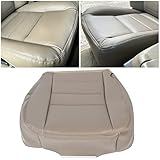 ECOTRIC Bottom Seat Cover Tan Compatible with 2002 2003 2004 Ford Excursion Limited Right Passenger Side