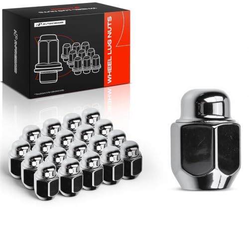 Image of A-Premium Front & Rear M12-1.50 Wheel Lug Nuts, Set of 20