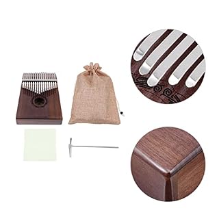 BIENKA 1 Set Qualité Kalimba Pouce Piano 17 Touches Conseil Professionnel Kalimba Piano - Les Beatles, Paul McCartney, John Lennon, RIngo Starr, George Harrison BIENKA 1 Set Qualité Kalimba Pouce Piano 17 Touches Conseil Professionnel Kalimba Piano – Image 2