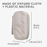 kwmobile Power Bank Case Compatible with Anker PowerCore 20000/20100 / 10000/13000 mAh Case 17.5 x 8 cm Inner Size - Grey - Image 6