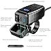 Motorcycle phone Charger for BMW R 1250 GS HP Premium Suspensión R1250GS Adventure R1250 GSA, Dual USB, Waterproof Phone Charging 6-fold Protection Multi-functional Moto Charger, With Digital Display