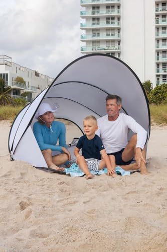 Carpa Instantánea para Playa con Protección Solar UPF 50+ Silver miniatura 2