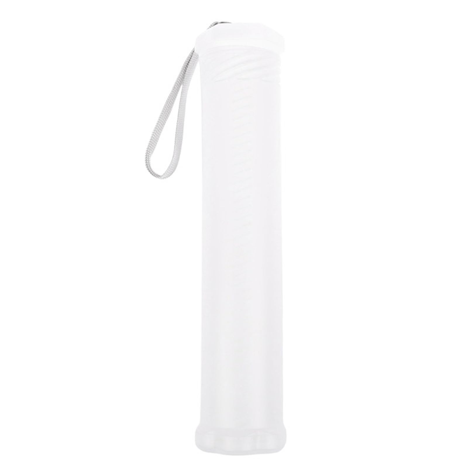 WEOKDFHA Clear Pencil Holder Cylinder Shape Supplies Pencil Case Pen Holder PP Portable Adjustable Organizer Transparent