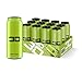 3D Energy Drink | Caffeine, Zero Sugar, Taurine, Panax Ginseng, Inositol, Guarana Seed, L-Carnitine Tartrate, 16 Fluid Ounce | 12 Pack (Green)