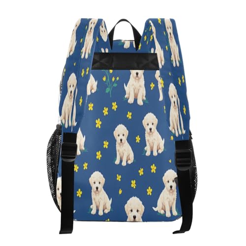 Clear Backpack for School Dog Flower Transparent Bookbag for Girls See Through PVC Boy Backpacks3