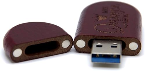 Miniatura 9 de Mis Quince Años - Memoria USB ovalada de madera, 64 GB, 3.0, unidad de pulgar de súper velocidadperfecta para videofotografía para