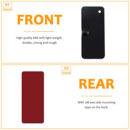image for Yoursme Rear Window Louvers Installation Hardware Accessories for for 