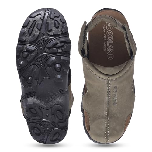 Image of Woodland Men's Leather Sandal